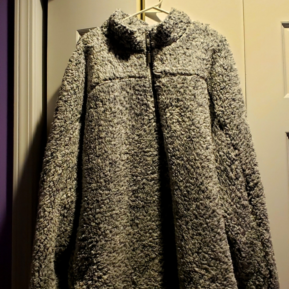 F/X Fusion Mens Sherpa 1/4 Zip Pullover